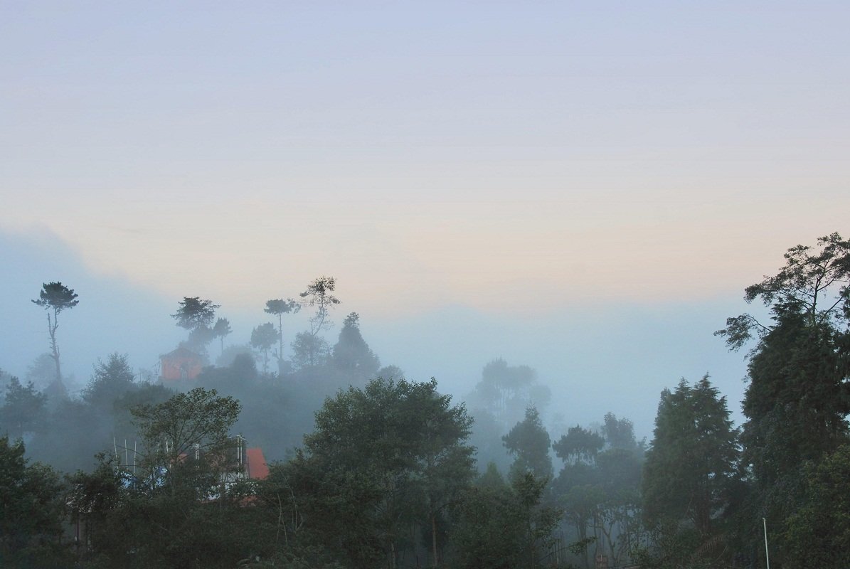 утро в Непале - Елена Познокос