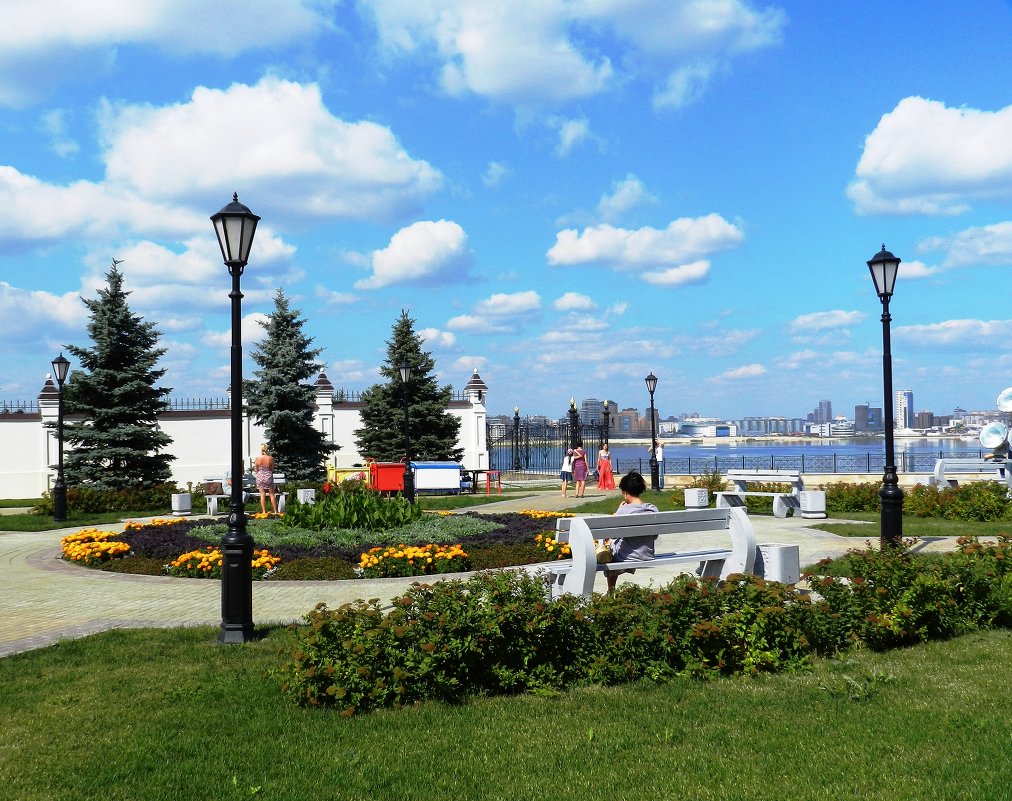 Парк на Площади Кремля Казани - Юлия Шабалдина