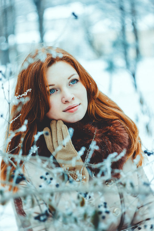зимняя прогулка - Анна Юнакова