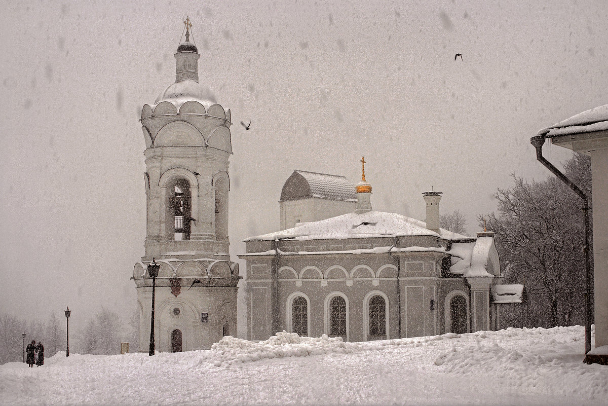 Снегопад в Коломенском...2 - Андрей Войцехов