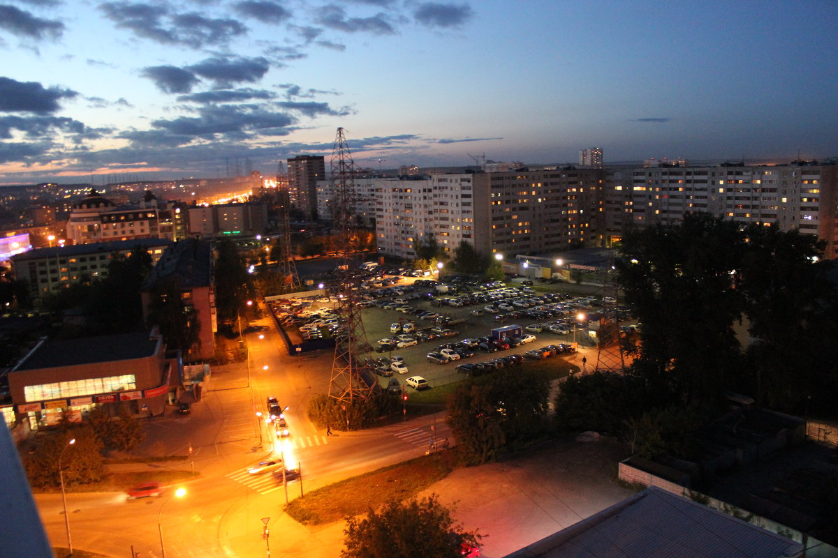 Екатеринбург.Вид из окна - Наталия Руколеева