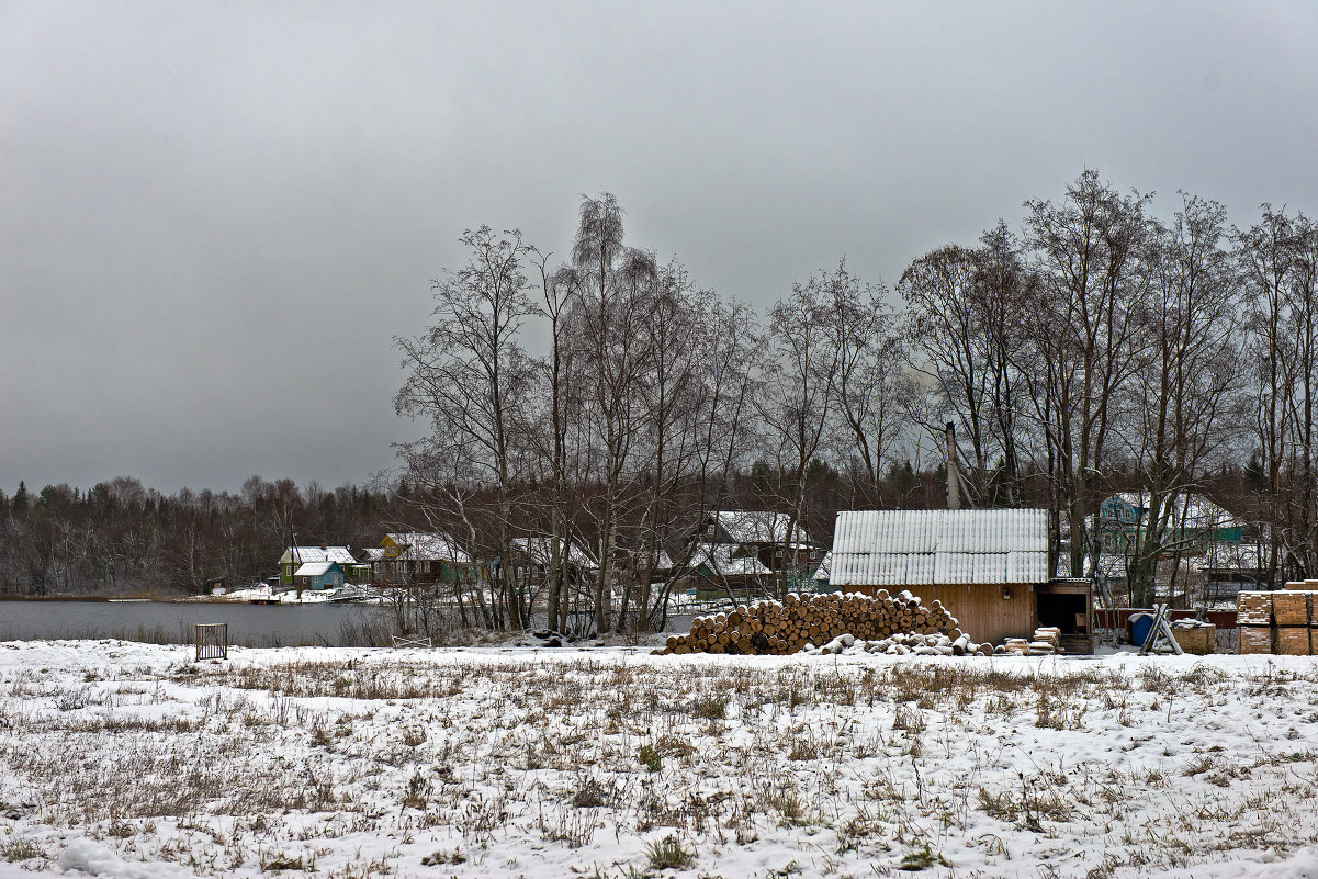 Зима в северной деревне - Алёна Михеева