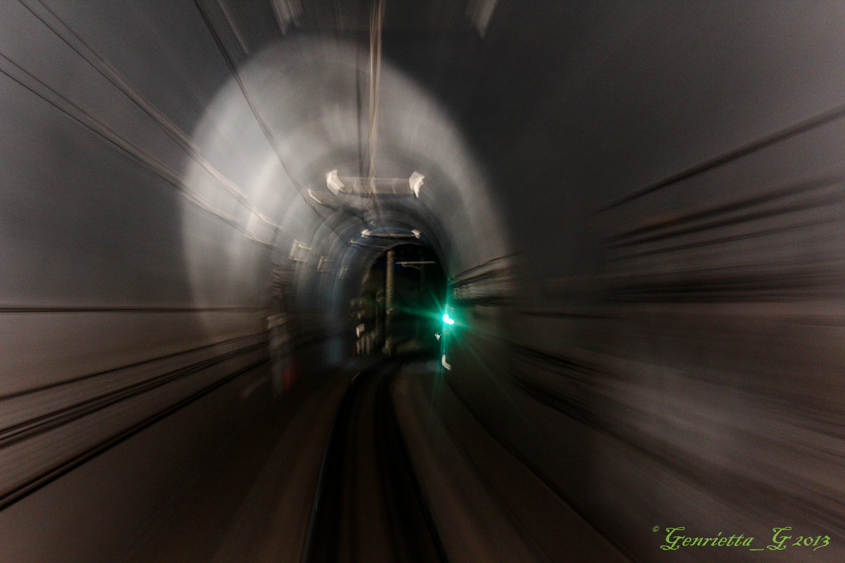 зеленый свет в конце тоннеля. - Гетта G