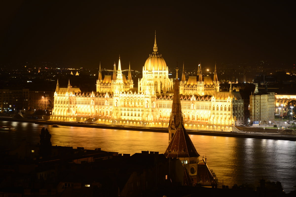 Парламент Будапешта ночью - Евгений Свириденко