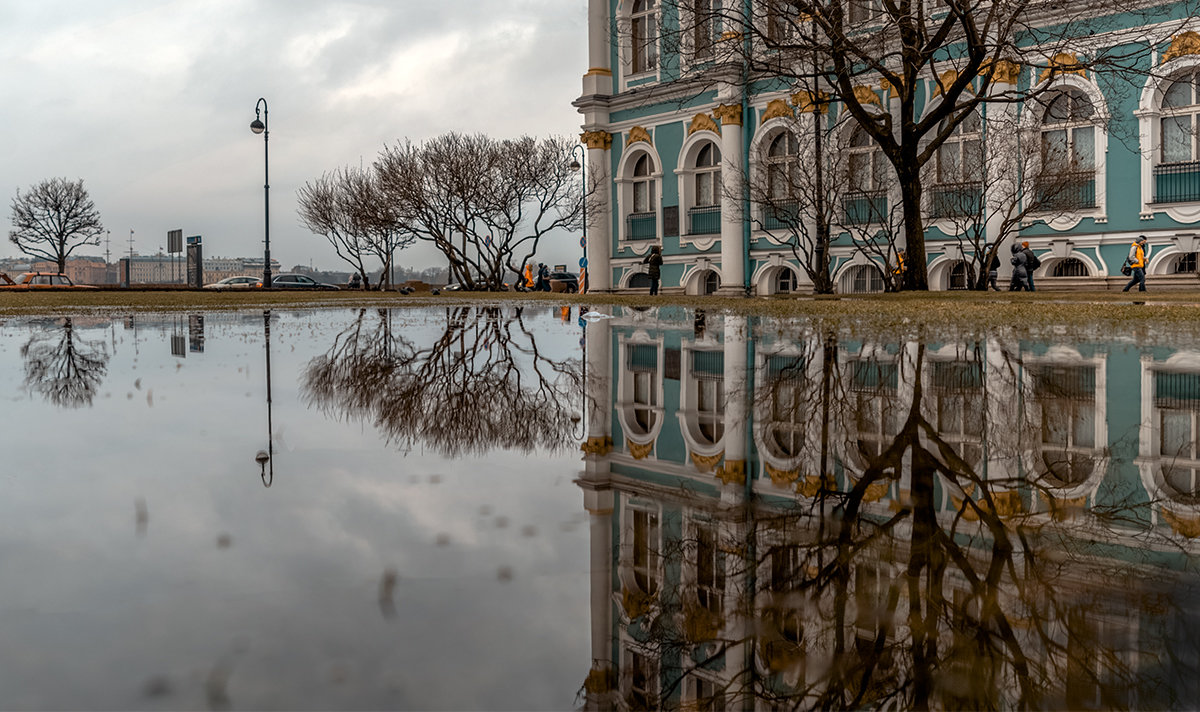 Отражение в Разводном саду. - Valeriy Piterskiy