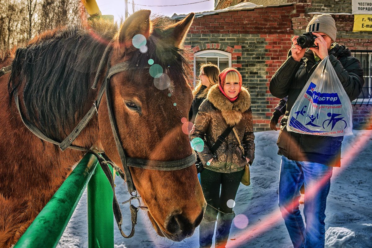 Фото со скакуном - Виталий Летягин