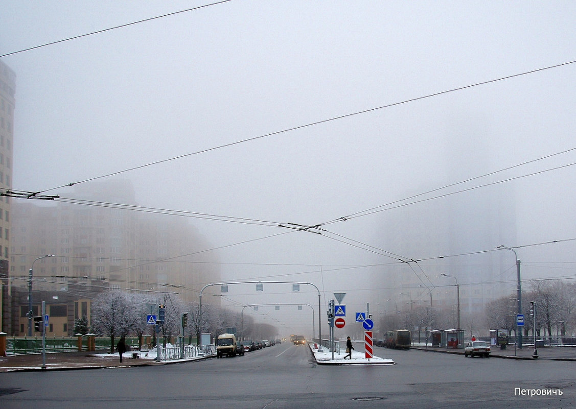 Туман в городе - ПетровичЪ,Владимир Гультяев