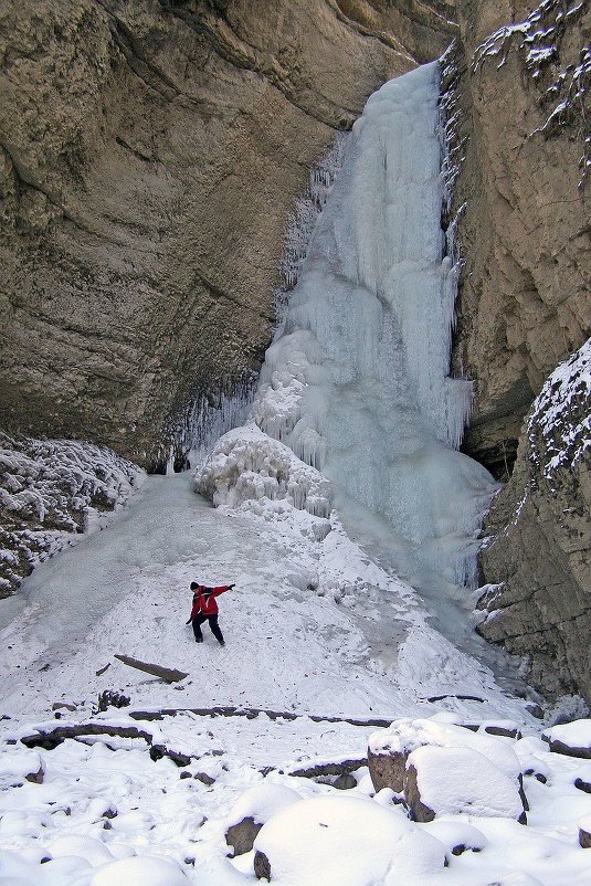 Чегемские водопады зимой - Nik Зонов