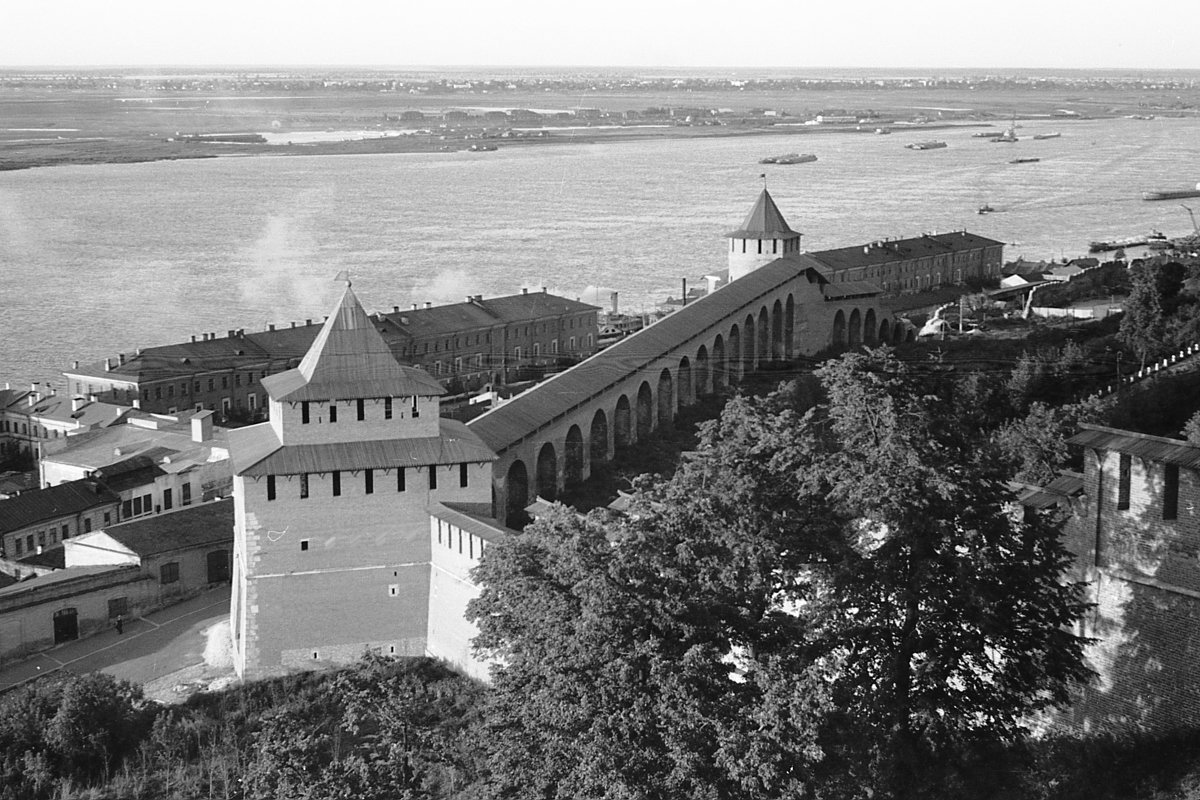 Горький 1963. Кремль. Волга. - Олег Афанасьевич Сергеев