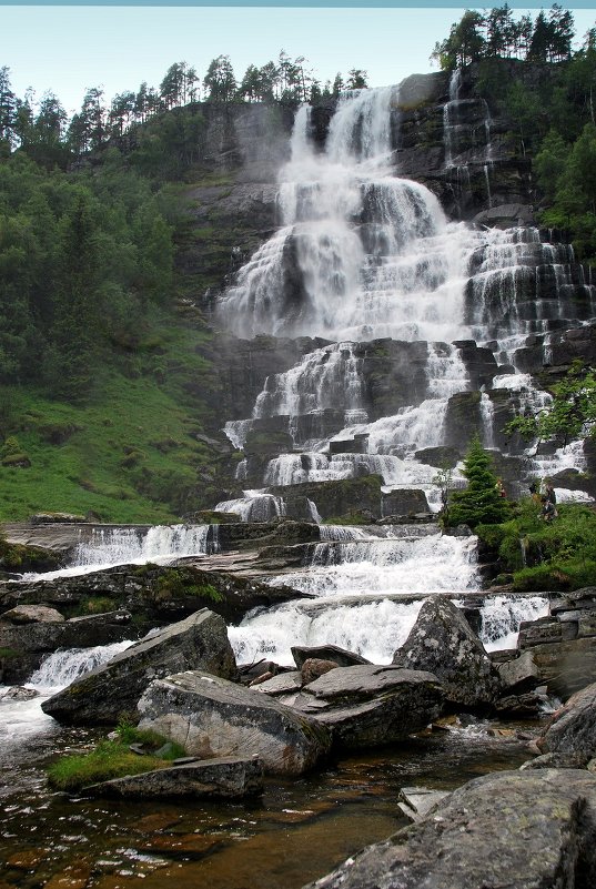 водопад (Норвегия) - Елена Познокос