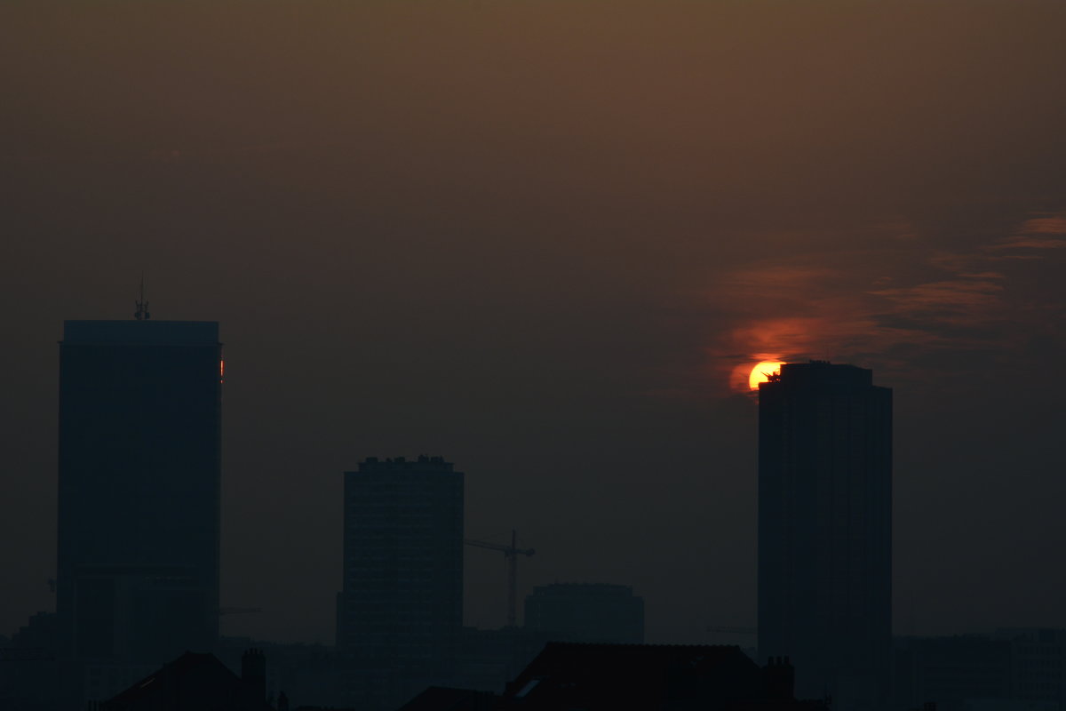 Couché du soleil à Bruxelles - @ndrei Дмитриевич