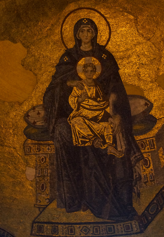 Фрески Святой Софии  в Стамбуле - Александр Тверской