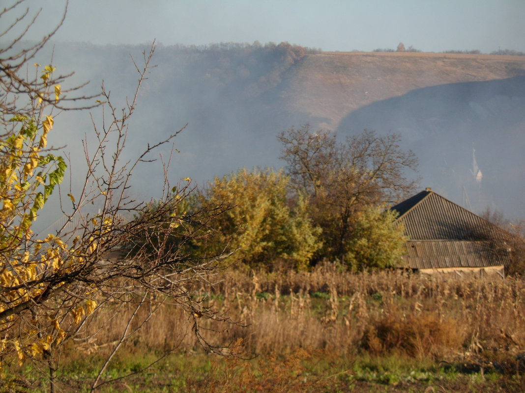 деревня в дыму - Оля Cмирнова