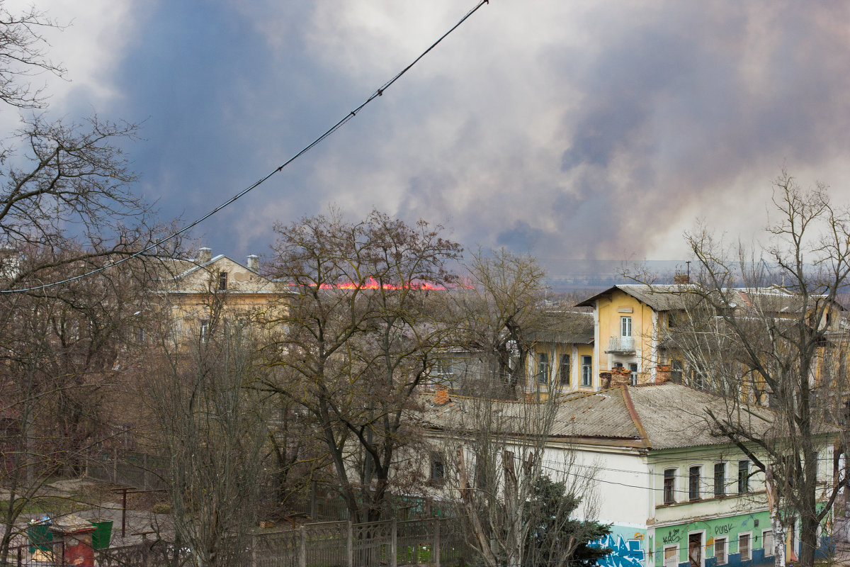 Пожар в городе - Наталья Жекова