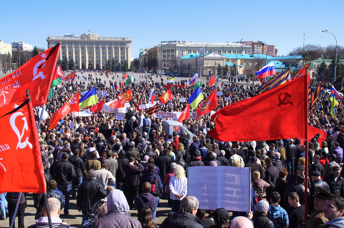 Харьков 23.03.2014 - Евгений Лобойко