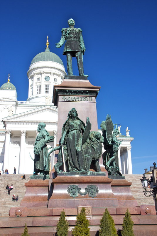 Хельсинки. Памятник Александру II - Борис Гребенщиков