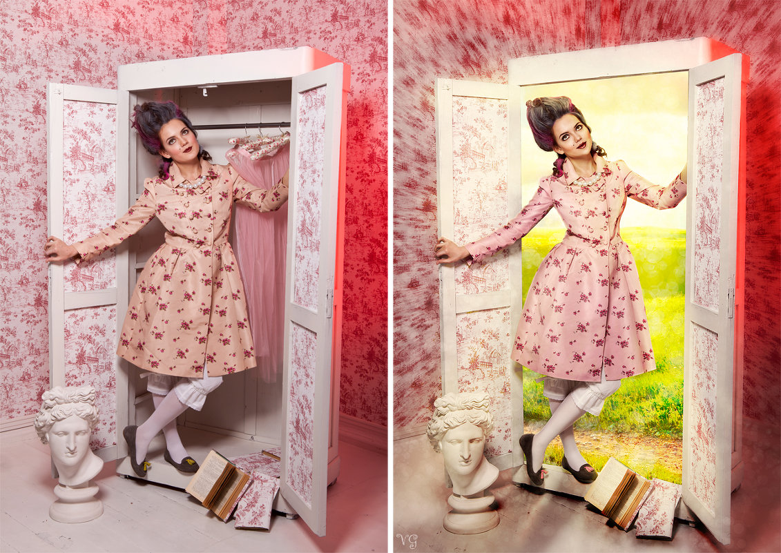 волшебный шкаф (до и после) - Veronika G