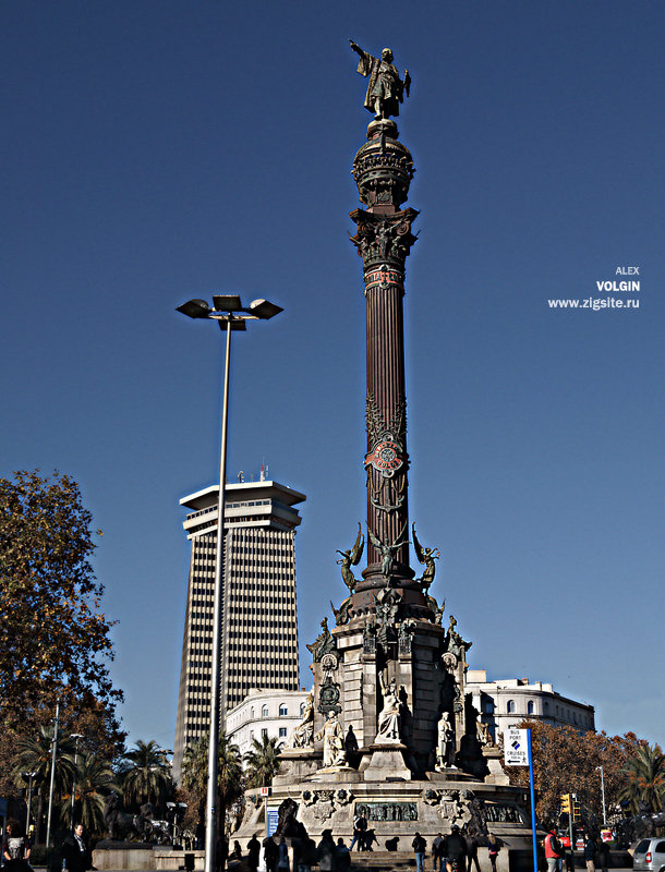 Памятник Колумбу в Барселоне - Alex 