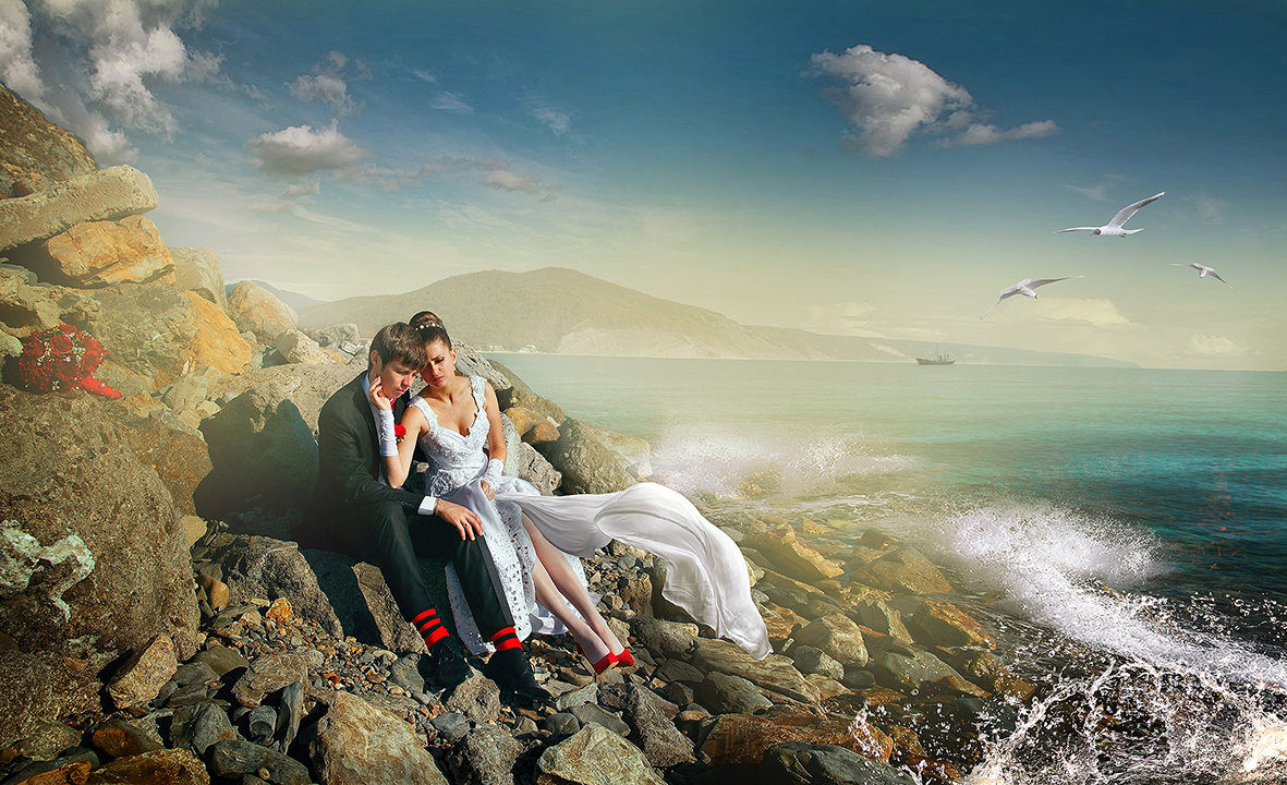 Sea wedding - Dmitriy Usanin
