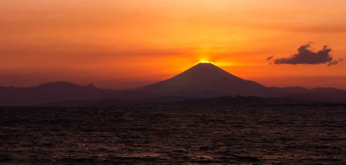 Fuji sunset - Nina Uvarova