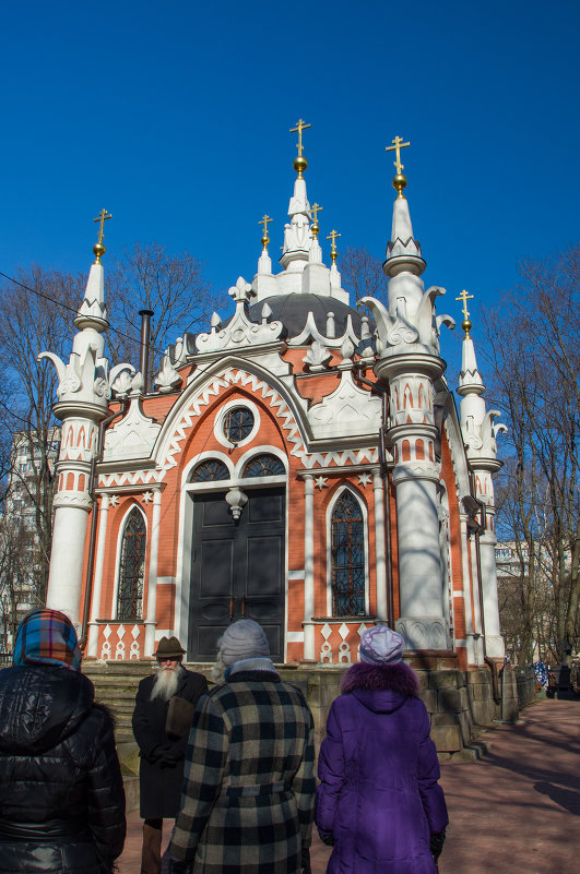 Девятиглавая церковь на Преображенском кладбище. - Лариса *
