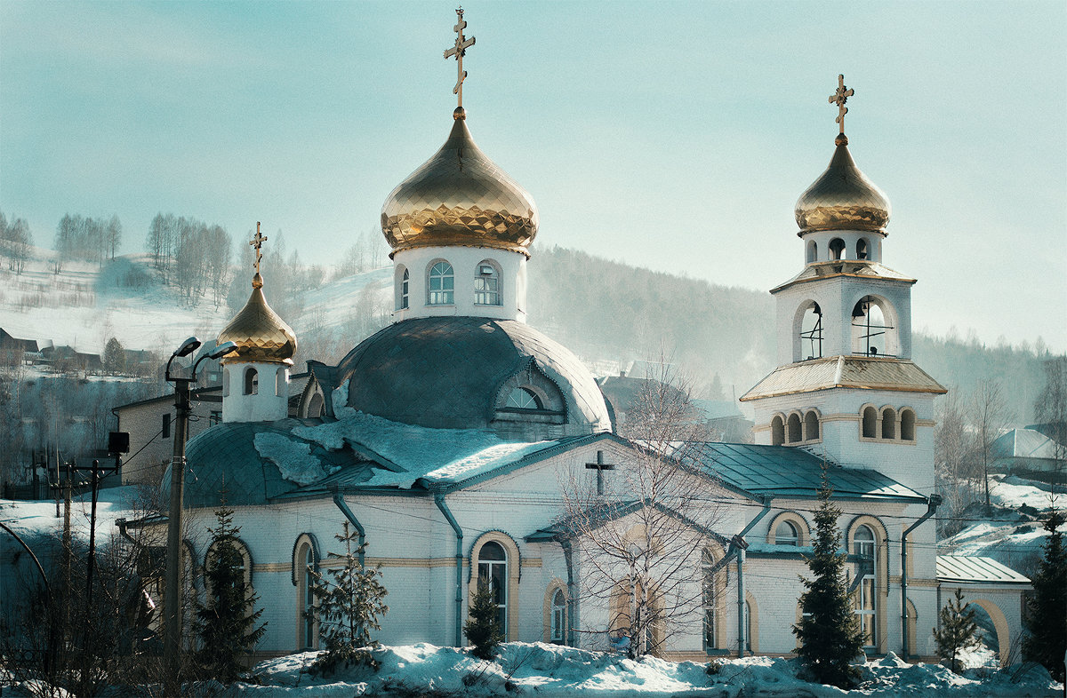 Храм всех святых г. Междуреченск - Pavel Rakhimberdiev