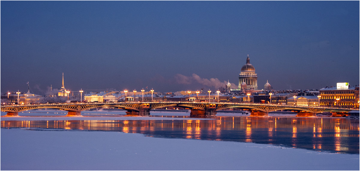 Зимний вечер в СПб *** Winter evening in St. Petersburg - Александр Борисов