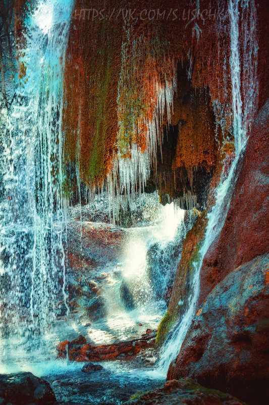 Водопад "серебряные струи" - Солнечная Лисичка =Дашка Скугарева