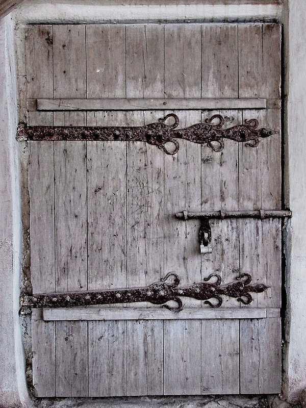 Спасопреображенский монастырь (деревянная дверь). - Sergey Serebrykov