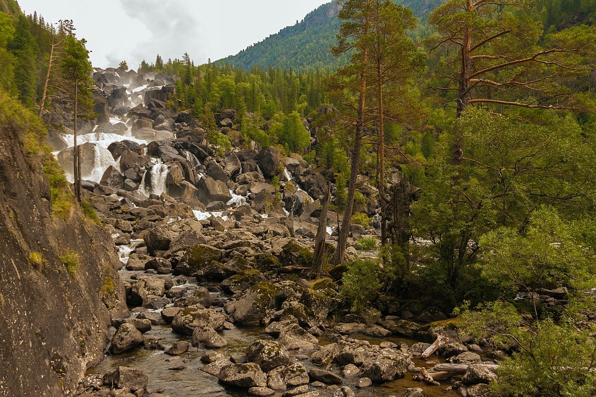 Большой Чульчинский водопад (Учар), Горный Алтай - Дмитрий Кучеров
