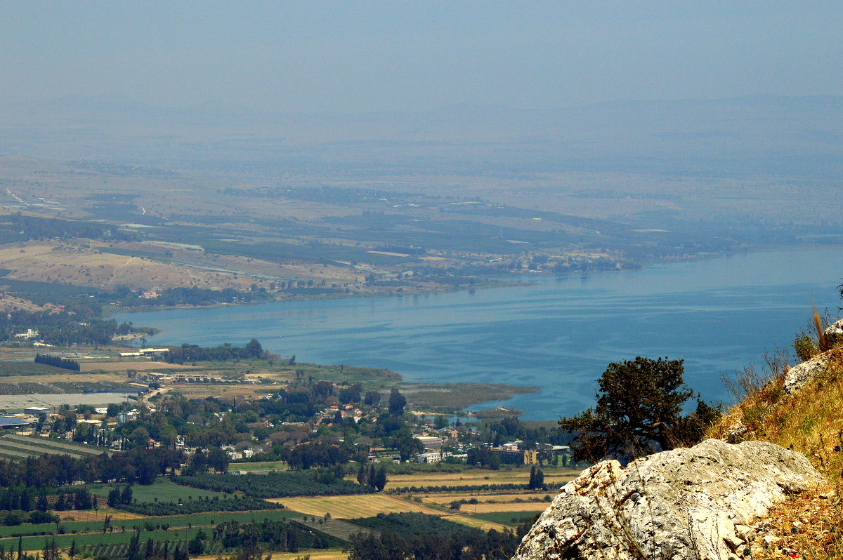 Вид на Галилейское море с горы Арбель - JW_overseer JW