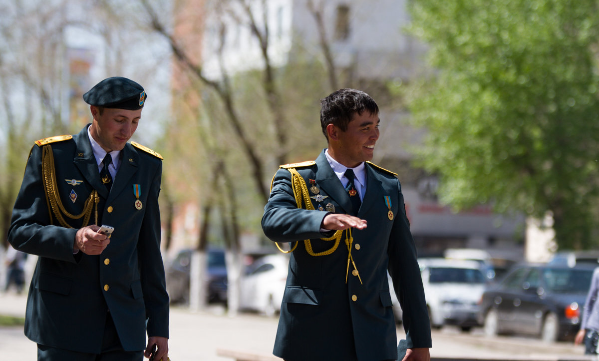 Празднование Дня Победы - Марат Рысбеков