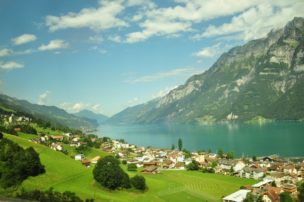 Швейцарские пейзажи - Hanna Rzh