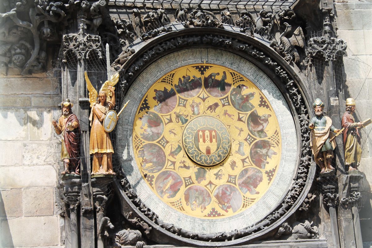Часы на староместской площади в праге - Александра Старых
