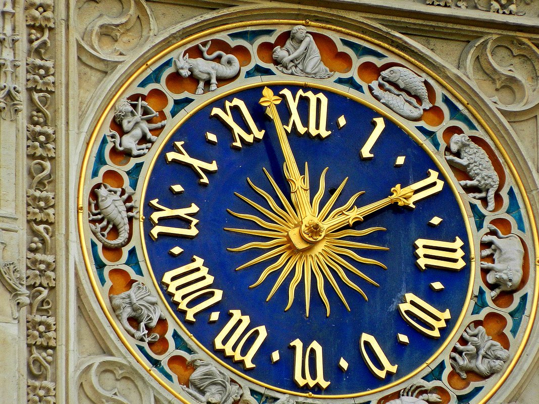 часы церкви Сен-Жермен-л’Осеруа - Александр Корчемный
