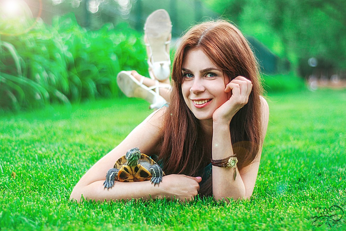 Арина и черепашка по имени Васька(Василиса) - Виктория Андреева