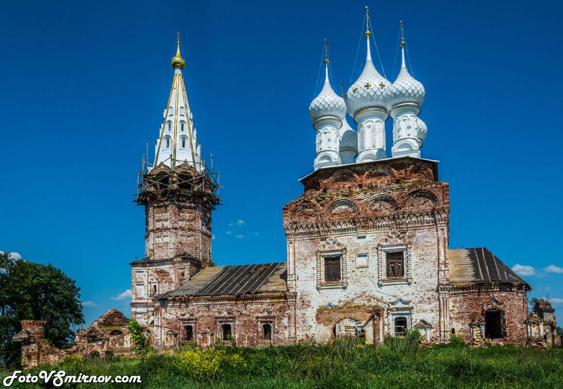 Реставрация храма в селе Дунилово Шуйского района Ивановской области - Валерий Смирнов