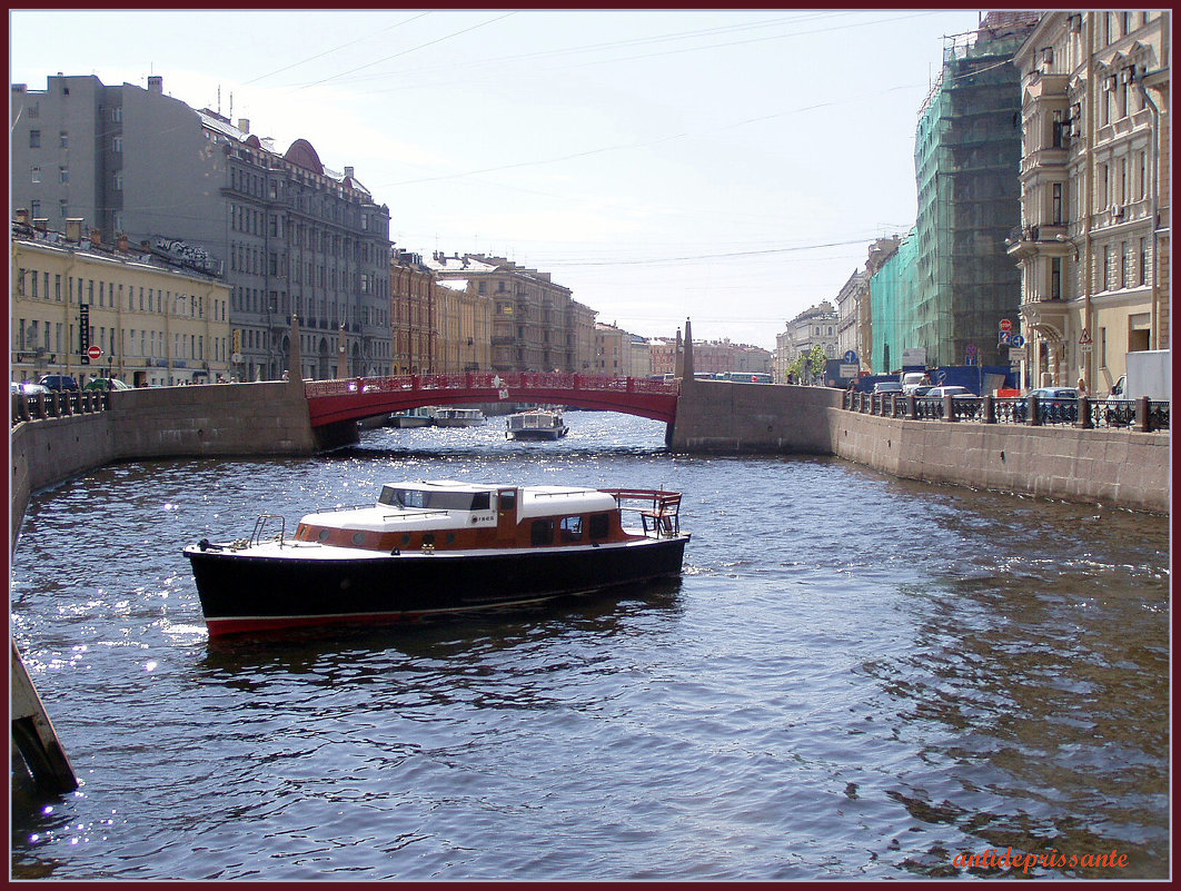 Мойка. Вдали - Красный мост - vadim 