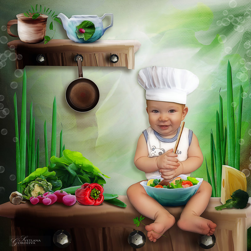 Мой маленький поваренок - Svetlana Gordeeva