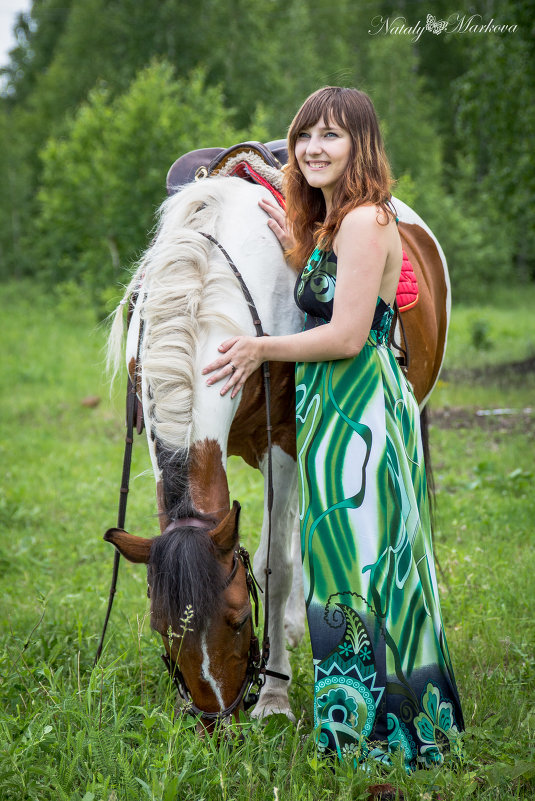 Прогулка с лошадкой - Nataliya Markova