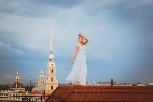 На крыше - Elena TROYAnowSkaya