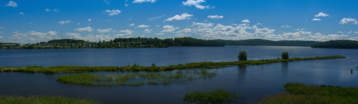 Вид на озеро - vladimir Bormotov