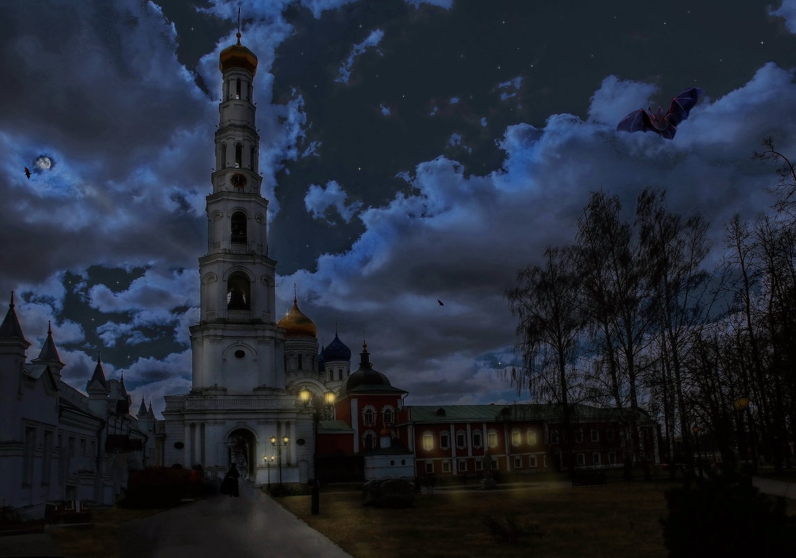Россия православная. Николо-Угрешский монастырь.Полночь в монастыре - юрий макаров