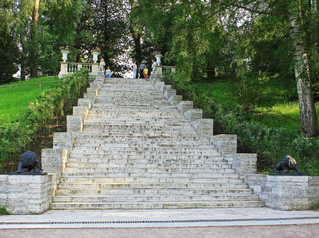 Лестница к Дворцу.(Павловск) - Александр Лейкум