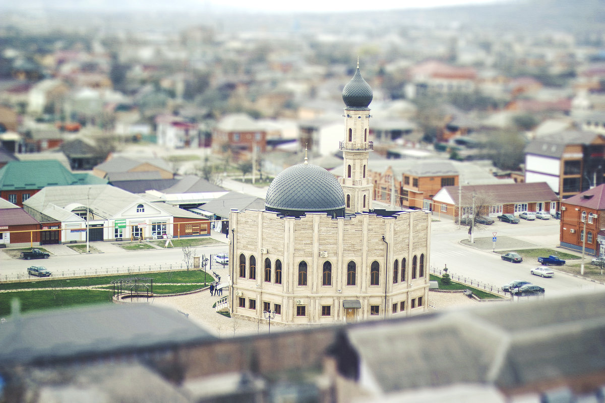 Мечеть в Грозном - Сахаб Шамилов