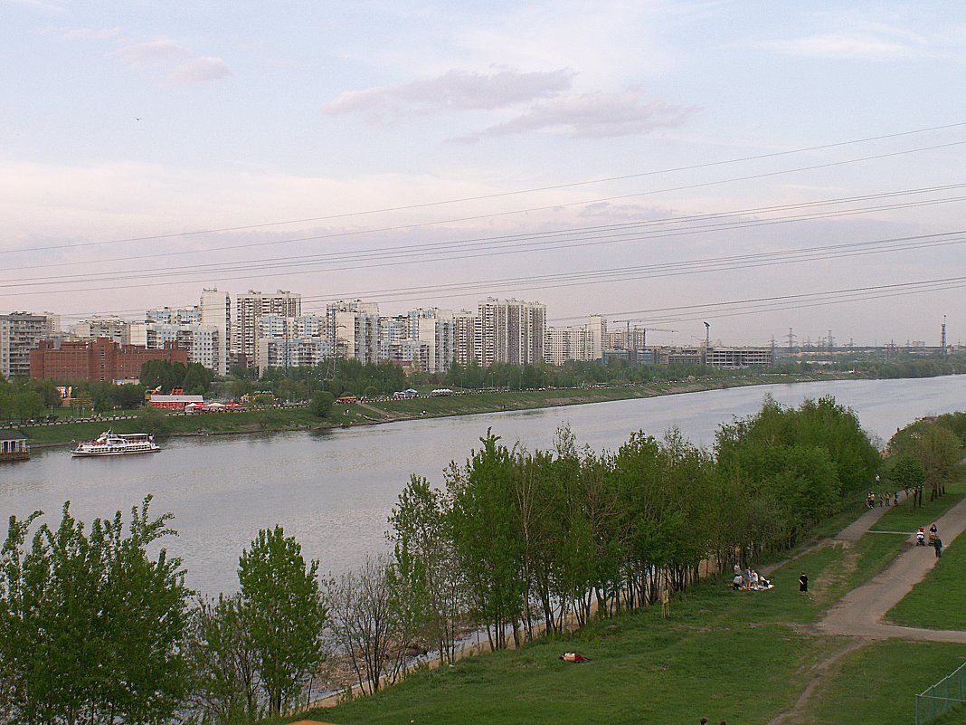 Москва-река в районе Марьинского парка - Сергей Антонов