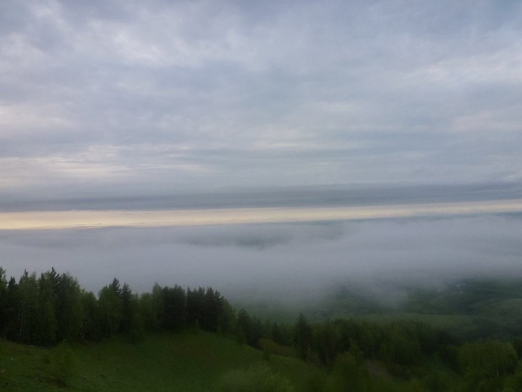 Вид с горы Церковка - Вячеслав Устинов