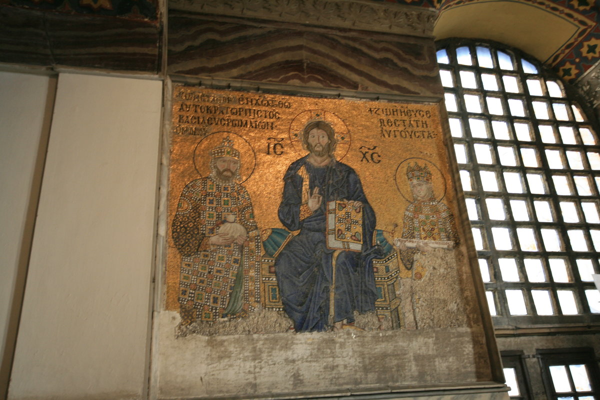 Икона-мозаика в соборе Св. Софии - Olga 