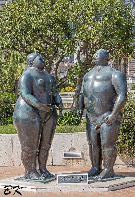 Скульптура "Адам и Ева" - Вячеслав Касаткин