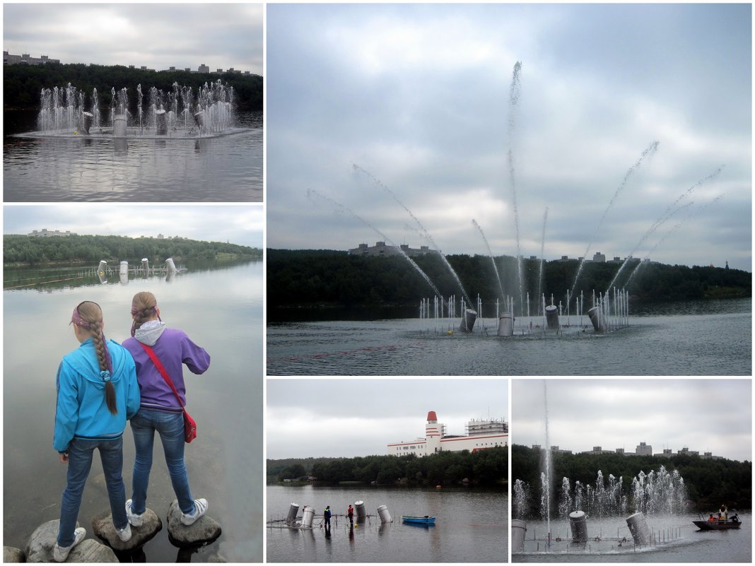 Новый фонтан на Семеновском озере - Ольга Засухина 